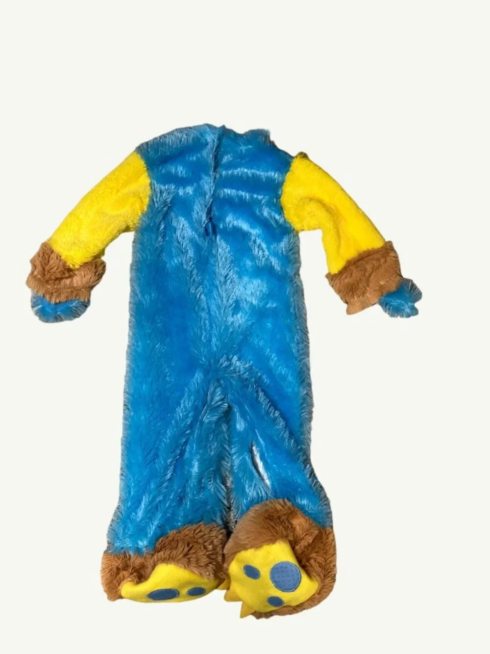 Teeny meanie Blue Monster Halloween Jumpsuit Costume 12-18 Months